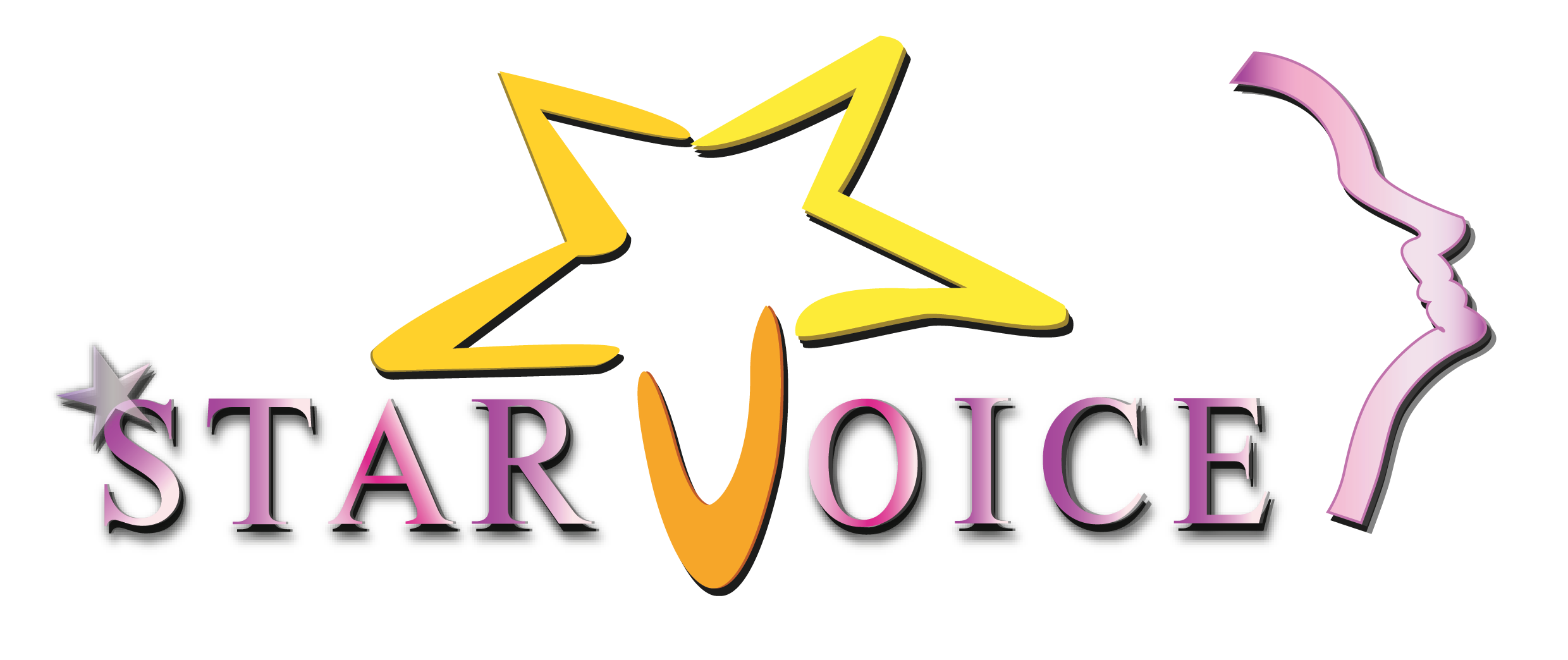 Star voices. Наклейка Voice Star.